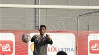 مدة غياب الحارس حازم جمال.. الجهاز الطبي بالأهلي يوضح 