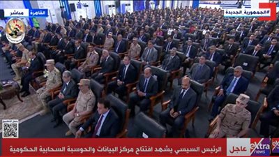 الرئيس عبدالفتاح السيسى يشاهد فيلما تسجيليا بعنوان 