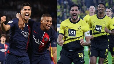موعد مباراة باريس سان جيرمان وبروسيا دورتموند بدوري الأبطال.. والقنوات الناقلة
