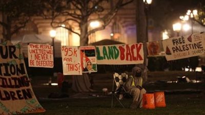 الشرطة تفكك مخيمًا للتضامن الفلسطيني في جامعة جنوب كاليفورنيا