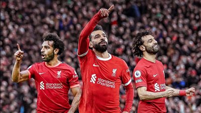 محمد صلاح يكتب رقمًا غير مسبوق في تاريخ الدوري الإنجليزي