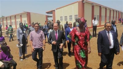 افتتاح المدرسة المصرية الثانوية الفنية بمدينة 