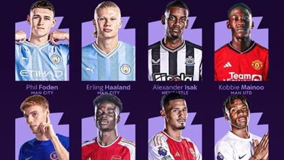 بقيادة هالاند وساكا وفودين.. 8 لاعبين يتنافسون على جائزة أفضل لاعب شاب بالدوري الإنجليزي