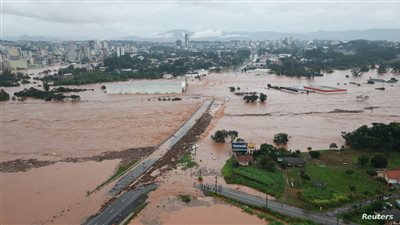 126 قتيلا جراء الفيضانات في جنوب البرازيل