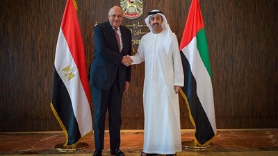 شكري يبحث جهود وقف العدوان الإسرائيلي مع عبدالله بن زايد.. هاتفيًا