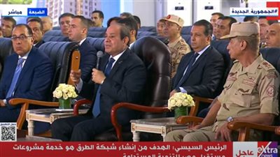 النص الكامل لكلمة الرئيس السيسى أثناء افتتاح موسم الحصاد بمشروع مستقبل مصر (بث مباشر)