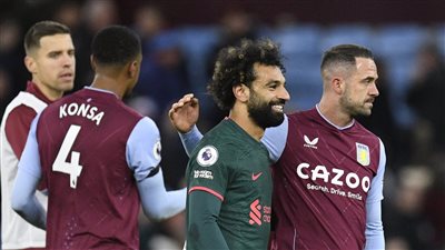 أرقام محمد صلاح أمام أستون فيلا قبل مواجهة الليلة بالدوري الإنجليزي