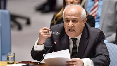  خلال كلمته.. مندوب فلسطين أمام مجلس الأمن: إسرائيل تتعمد تجويع القطاع وتفرض نزوحا قسريا