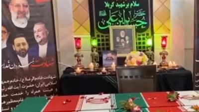 شاهد الآن.. مشاهد نعش الرئيس الإيرانى قبل تشييعه اليوم فى تبريز