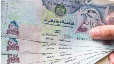 سعر الدرهم الإماراتي في البنك المركزي المصري اليوم 25_ 5_2024