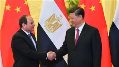 الرئيس السيسى ونظيره الصيني يبحثان اليوم قضايا دولية وإقليمية
