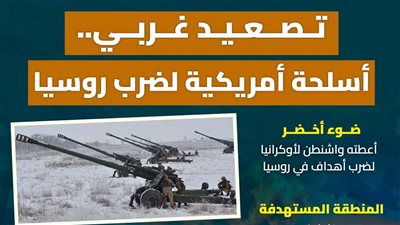 تصعيد غربي.. أسلحة أمريكية لضرب روسيا (انفوجراف)