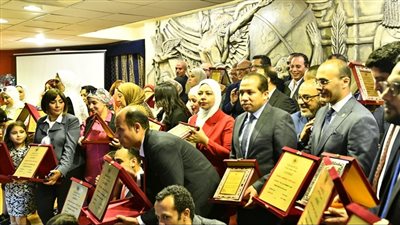 تكريم 57 صحفيًا من حملة الماجستير والدكتوراه فى احتفالية بنقابة الصحفيين