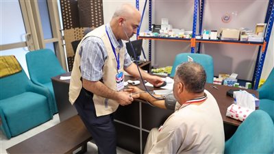 الصحة: تقديم خدمات طبية لأكر من 4 آلاف من الحجاج المصريين في مكة والمدينة