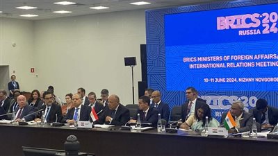 وزير الخارجية يشارك في اجتماع وزراء خارجية دول تجمع بريكس