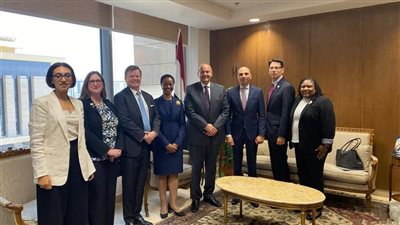 مساعد وزير الخارجية للشئون الأمريكية يستقبل مديرة الوكالة الأمريكية للتجارة والتنمية