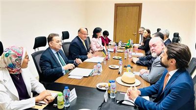 مساعد وزير الخارجية يترأس المشاورات السياسية المصرية البرازيلية