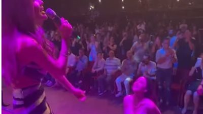 حبك سفاح.. فيديو للحظة رقص مرام على مع نانسي عجرم وسط تفاعل كبير من الحضور.. شاهد