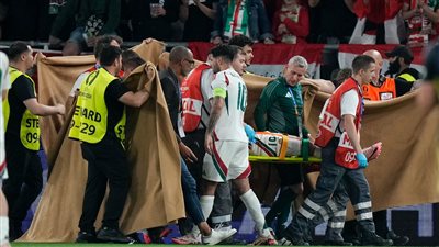 بعد إصابته الخطيرة.. خروج لاعب منتخب المجر من المستشفى
