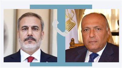 وزير الخارجية يجري اتصالًا هاتفيًا مع نظيره التركي