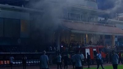 بيراميدز يطالب باحتسابه فائزا على سموحة بعد حريق استاد الإسكندرية