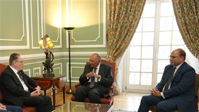 وزير الخارجية يستقبل مساعد السكرتير العام gبرنامج الأمم المتحدة الإنمائي