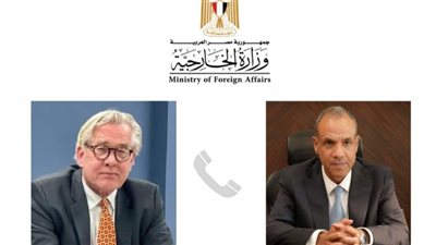 وزير الخارجية والهجرة يتلقى اتصالًا من المنسق الأممي الخاص لعملية السلام في الشرق الأوسط