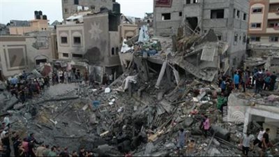 غزة الآن.. 6 شهداء وعدد من المصابين جراء قصف منزل فى بلدة الزوايدة وسط القطاع 