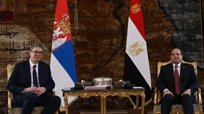  فوتشتيتش: مصر وصربيا تمثل كل منهما فى الجزء الخاص بها من العالم ركائز السلام والتقدم
