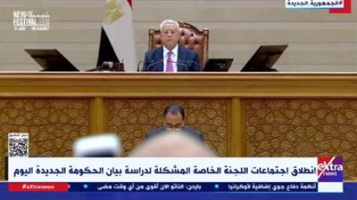 انطلاق اجتماع اللجنة الخاصة لدراسة برنامج الحكومة فى يومها الخامس