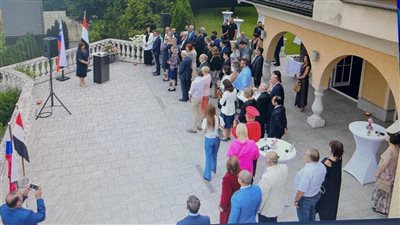 سفارة جمهورية مصر العربية في سلوفينيا تحتفل بذكرى ثورة ٢٣ يوليو