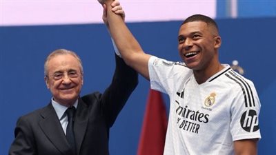 حفل تقديم مبابي.. بيريز يوجه كلمات مؤثرة للنجم الجديد وجماهير ريال مدريد