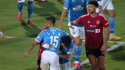 ما العقوبة المتوقعة لـ محمد الشيبي بعد تدخله العنيف على الشحات؟