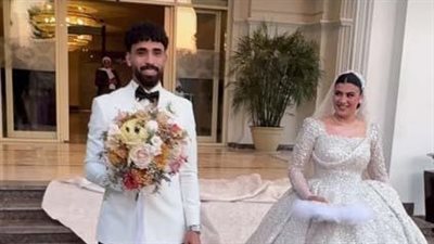 كواليس حفل زفاف مروان عطية واحتفالات الجمهور معه 