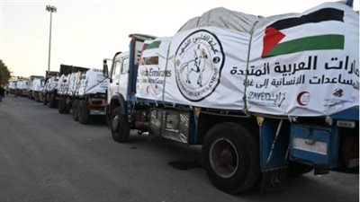 70 طن مساعدات إنسانية.. الإمارات تواصل دعم قطاع غزة