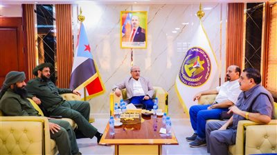 الكثيري يؤكد دعم ومساندة المجلس الانتقالي باليمن لقيادة أمن لحج للحفاظ على استقرار المحافظة 