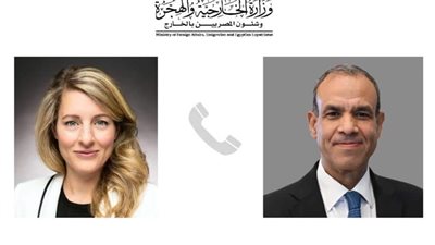 وزير الخارجية يناقش مع نظيرته الكندية تطورات الأوضاع في المنطقة