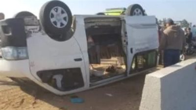 النيابة العامة تأمر بحبس المتهم المتسبب في حادث الطريق الإقليمي بالمنوفية