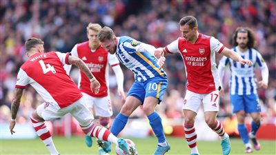 أرسنال يستضيف برايتون أملا في الانفراد بصدارة الدوري الإنجليزي