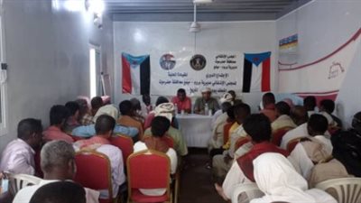 القيادة المحلية للمجلس الانتقالي الجنوبي باليمن بروم ميفع تؤيد مخرجات اللقاء الموسع لقيادات انتقالي حضرموت