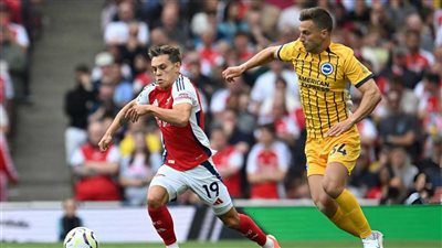 أرسنال يسقط في فخ التعادل مع برايتون بالدوري الإنجليزي