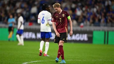 «لا يؤدون مهامهم».. دي بروين يهاجم زملائه في بلجيكا بعد خسارة فرنسا