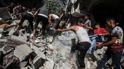 استشهاد 26 فلسطينيًا وإصابة آخرين جراء قصف الاحتلال لعدة مناطق بقطاع غزة