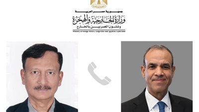 وزير الخارجية يجرى اتصالًا هاتفيًا مع مستشار الشئون الخارجية بحكومة بنجلاديش المؤقتة