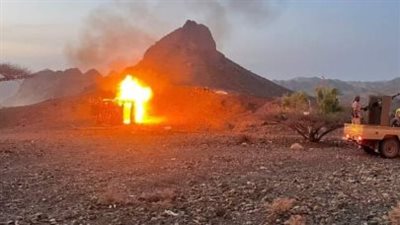 الحملة الأمنية بالصبيحة تداهم أوكار المهربين بمديرية المضاربة ورأس العارة 