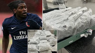 ضبط لاعب أرسنال السابق بحوزته مخدرات بقيمة 600 ألف جنيه إسترليني