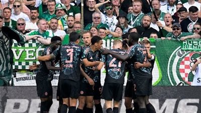 بايرن ميونخ يكتسح فيردر بريمن بخماسية في الدوري الألماني