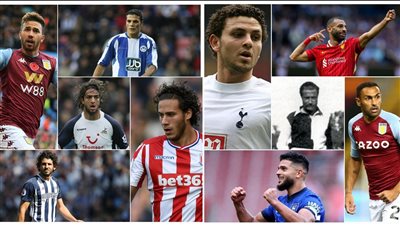 أولهم حجازي وآخرهم مرسي.. قائمة اللاعبين المصريين الذين سجلوا أهدافًا بالدوري الإنجليزي