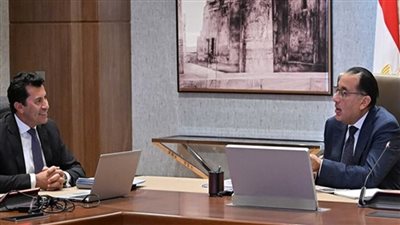 رئيس الوزراء يلتقي وزير الشباب والرياضة لمتابعة عدد من ملفات العمل