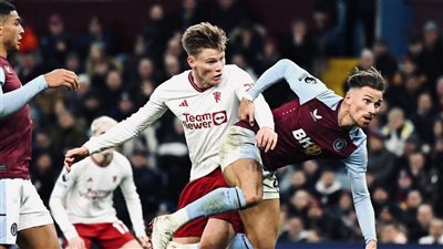 التشكيل الرسمي لقمة أستون فيلا ومانشستر يونايتد بالدوري الإنجليزي